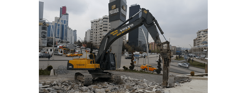 Beyoglu Kanal açma - Kazı ve Yıkım